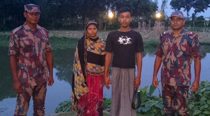 ঠাকুরগাঁও সীমান্তে পুশ-ইন করা ভারতীয় দম্পতিকে ফেরত পাঠালো বিজিবি 